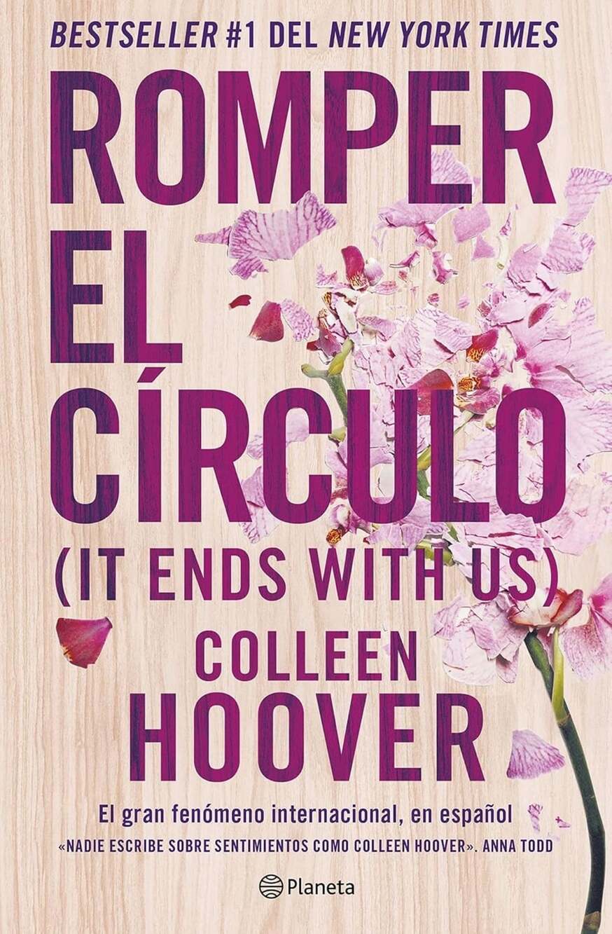 Planeta Romper El Círculo It Ends With Us Book Colleen Hoover